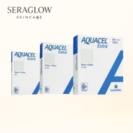 ConvaTec AQUACEL Extra Wound Dressing 5x5 / 10x10 / 15x15cm – HydroFiber Technology for Chronic & Ac