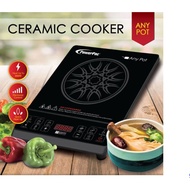 PowerPac Ceramic Cooker 2000 Watts Any Pot (PPIC832)