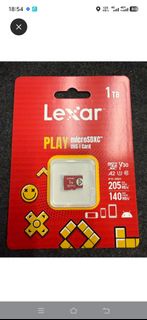 Lexar PLAY 1TB microSDXC UHS-I 記憶卡