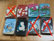 Pokemon PTCG 寶可夢卡牌 傷害指示物收納盒 小火龍/車厘龜/卡比獸