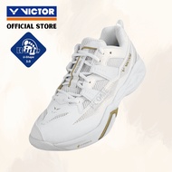 Victor C60 White Rich Gold shoes (SH C60 AX) victor badminton shoes