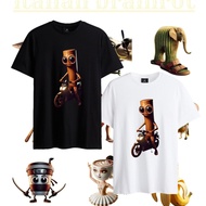 Tung Tung Tung Sahur Shirt Funny Baseball Bat Meme Top Kids Adult AI Meme Cotton Short Sleeve Baju B