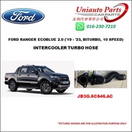 FORD RANGER ECOBLUE 2.0 ('19 - '23, BITURBO, 10 SPEED) INTERCOOLER TURBO HOSE JB3G.6C646.AC