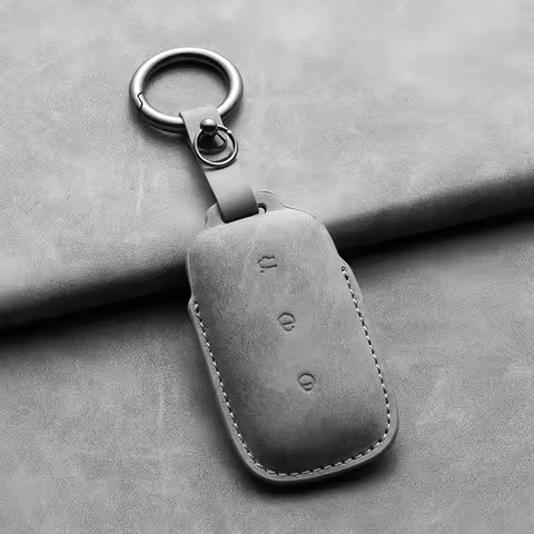 Leather Car Remote Key Case Cover for Geely Galaxy L7 2023 L6 MAX 1.5T Plus AIR PRO Protector Auto K