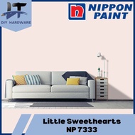1L / 5L Nippon Paint Little Sweethearts NP 7333 P For Interior Wall Paint（Satin Glo / Easywash / Sup