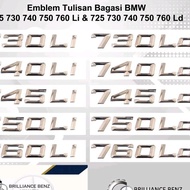 EMBLEM bmw 730Li 740Li 745Li 750Li 730Ld 740Ld 760Ld LUGGAGE EMBLEM bmw - 730Li