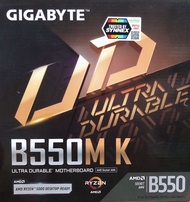 MAINBOARD (เมนบอร์ด) GIGABYTE B550M K (REV. 1.0) (DDR4) (SOCKET AM4) (MICRO-ATX) มือสอง ประกันไทย