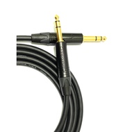 MOGAMI GOLD TRS TO TRS ORIGINAL JAPAN MOGAMIBalance TRS 6.5mm TO TRS 6.5mm JACK CABLE/ STUDIO MONITO