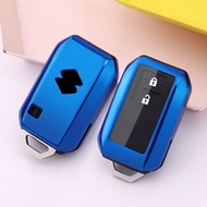 TPUcar key cover case for suzuki new swift 2017 2019 2020 wagon R monopoly type 3c 2 button remote keyless holder protection