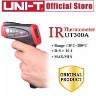 โปรโมชั่น Uni-T UT300A+ เครื่องวัดอุณหภูมิอินฟราเรดเลเซอร์ อินฟราเรดเทอร์โมมิเตอร์ วัดอุณหภูมิเลเซอร์ ของแท้ สินค้าพร้อมส่ง ราคาถูก ขายดี ถ่านชาร์จ เครื่องชาร์จ เลเซอร์พอยเตอร์