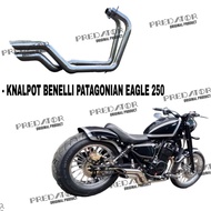Benelli Patagonian Eagle 250 Carburetor Exhaust - Benelli Patagonian Eagle 250 efi custom Exhaust