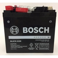แบต BIGBIKE แบตเตอรี่ BIGBIKE แบตมอเตอร์ไซค์ บิ๊กไบค์ BOSCH BLACK AGM 12V 12Ah FOR YTX14-BS