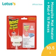 SC Johnson Ridsect Mosquito Mat Heater + Mat-F 15 Pieces 10.5g