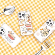 OVERDIGI x Taiwan Food_iPhone15/14 系列 V2雙料軍規防摔透明殼