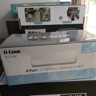 Dlink 8 port hub switch tplink