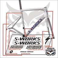 Specialized Swork Tarmac SL 6 Frame Decal Sticker