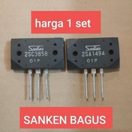 Transistor Sanken Genuine SA 1494 - SC 3858 TR SANKEN ORIGINAL JAPAN SA1494 SC2858 2SA 1494 2SC3858