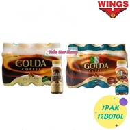 [Instant] Golda Coffee Dolce Latte Bottle 200ml x12 Ready To Drink 200ml Viral Coffee Milku Milk UHT Coffeee Viral Coffee Golda