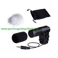 BOYA BY-V01 Stereo X/Y Mini Condenser Microphone / Mic for Canon Nikon Pentax Sony DSLR Camcorder