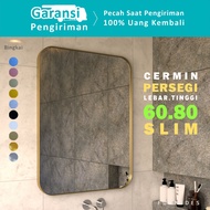 Square Mirror 60x80 cm | Slim Frame