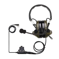 Retevis EHK007 Noise Reduction Headset Earmuffs with Mic for RT68 H-777 RA89 RA79 Compatible with Ba