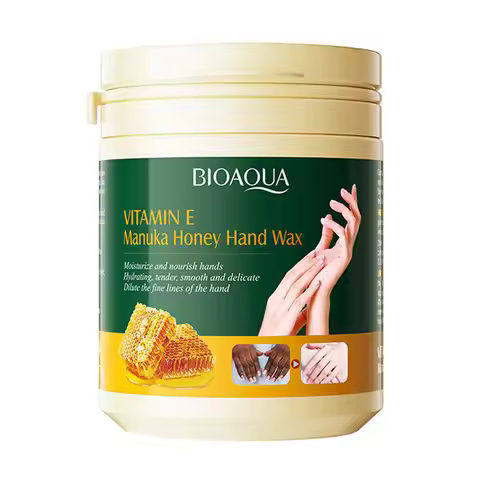 BIOAQUA Vitamin E Manuka Honey Hand Wax Hands Moisturizing Exfoliating Nourishing Hands Exfoliated S