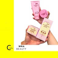 WNA Beauty - Triple Lotion , Blanching Cream , Bubuk mutiara , Booster Scrub 40Ml