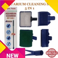 AQUARIUM MALL Aquarium Complete Cleaning Set 5 in 1