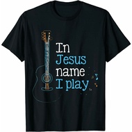 Guitar Christian Vintage Guitar Player Great Gift Idea T-Shirt