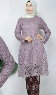 Atasan Kebaya Modern Style Modis Cantik Tunik Terbaru Kebaya Modern Brokat Model Tunik/ Kebaya Pesta/ Baju Kebaya Muslimah