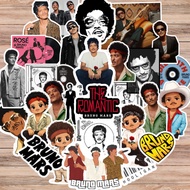 Bruno Mars The Romantic Hooligans Collection Waterproof Vinyl Sticker Set