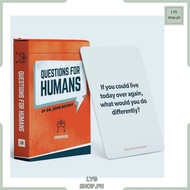 Dr. John Delony Questions for Humans Couples Card Game - 55 Fun Thought-Provoking Conversation Start