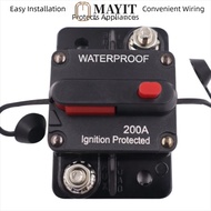 MAYIT Circuit Breaker Switch, Overcurrent Protection Metal Circuit Breaker, Voltage Protection Recov