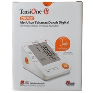 Tensimeter Digital Dengan Suara TensiOne 1A OneMed + Adaptor Alat Tensi Darah Digital Alat Ukur Tensi Darah