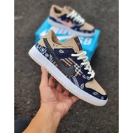 Sepatu Sneakers Pria Ni Ke Sb Dunk Low X Travis Scott Coklat