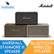 Marshall Stanmore III Homeline Bluetooth Wireless 5.2 Speaker with RCA and 3.5 mm Input and Stanmore II