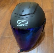 ONZA R3 二手 消光黑 電鍍 3/4罩式 安全帽 R帽（附防塵袋）