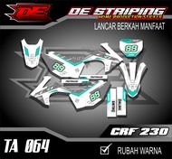 Striping Stiker Decal CRF 230 Stiker CRF 230 Fullbody Keren TA064