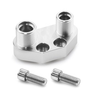 casytw AC Compressor Adapter Fitting A/C Quick Connector Fittings, 6061 T6 Aluminum Polished Finish 