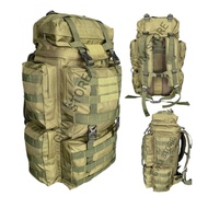 HIJAU Tactical Raider TNI Jumbo 85L Green Backpack
