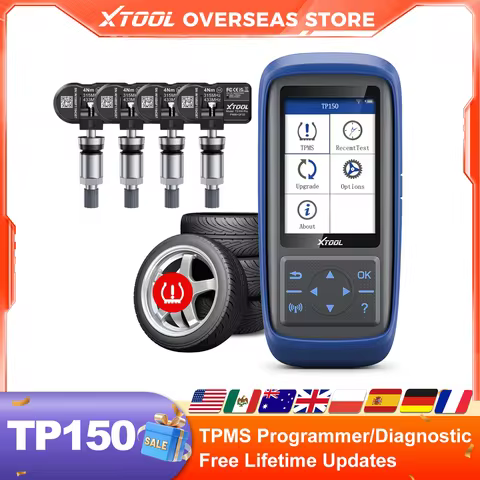 XTOOL TP150 WIFI TPMS Programming Tool 315/433MHz Sensors Tire Activation Programing Learning Readin