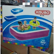 Kisubo Brand Children's Swimming Pool Medium Size Size. 2.62M x 1.75M x 50CM