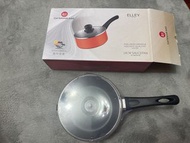 全新 德國卡爾 18cm 不沾塗層 有蓋 平底鑊煮食煲 /Carl Schmidt Sohn 18cm saucepan