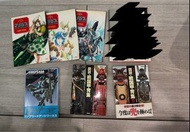 日本動畫藝術設定集合集 寫真 日本 圖說 戰國甲胄集1 和2 超時空要塞 Macross 美樹本晴彥  畫集