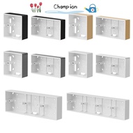 CHAMPIONO Switch Socket Box Wiring Organize Switch And Socket Apply Home Improvement Wall Surface Junction Box