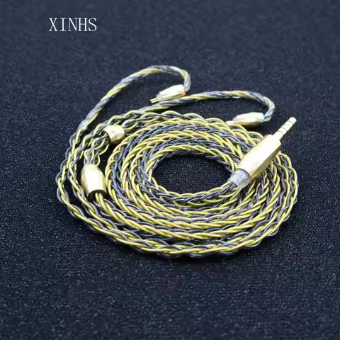 XINHS HS20 8-core gold-plated single crystal copper hybrid cable