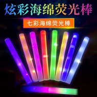 Foam Glow Stick Glow Stick Concert Atmosphere Props Sponge Handheld Glow Stick Props Cheer Stick