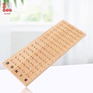 [Lovoski] Wooden Bingo Masterboard Foldable, Practical, Toy, Sturdy Professinal Bingo Board Ball Hol