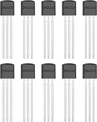 2N2222/2N2222A NPN General Purpose Transistor, 100Pcs TO-92 for High-Frequency Amplifier, High-Speed