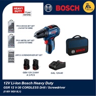 BOSCH 12V Cordless Drill & Screwdriver GSR 12V-30 Professional ( 0 601 9G9 0L1 )